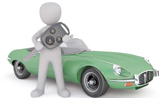 voiture verte