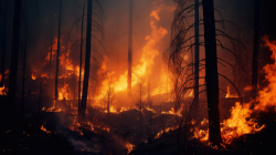 Feu forêt